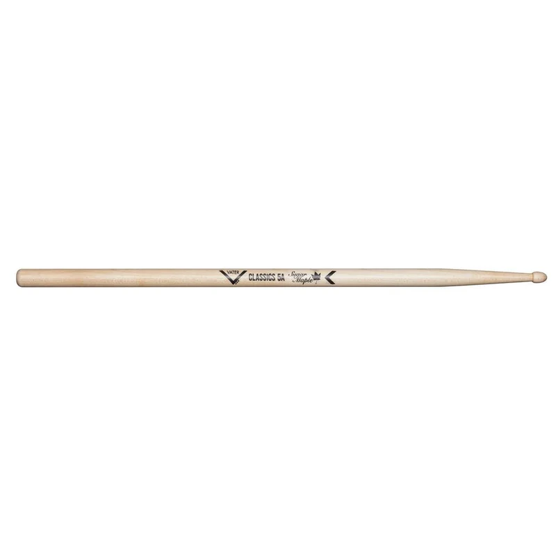 Vater VSMC5AW Sugar Maple Classics 5A Wood Tip Drumsticks (Pair)