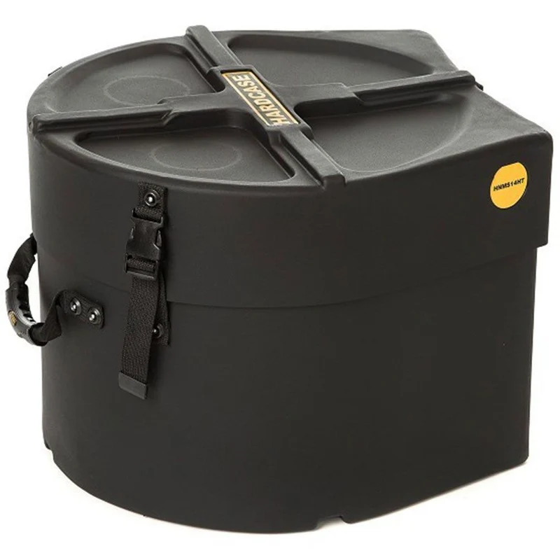 Hardcase HNMS14HTDX Deluxe 14" High Tension Snare Case W/ Wheels & Handle (Black)