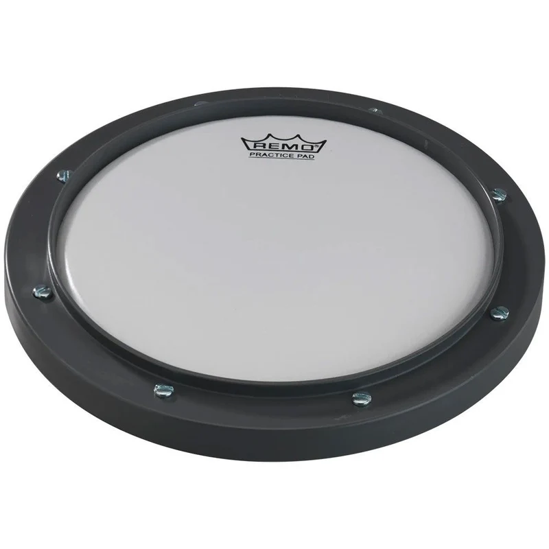 Remo Practice Pad w/ Tunable Ambassador Coated Drumhead - 10"