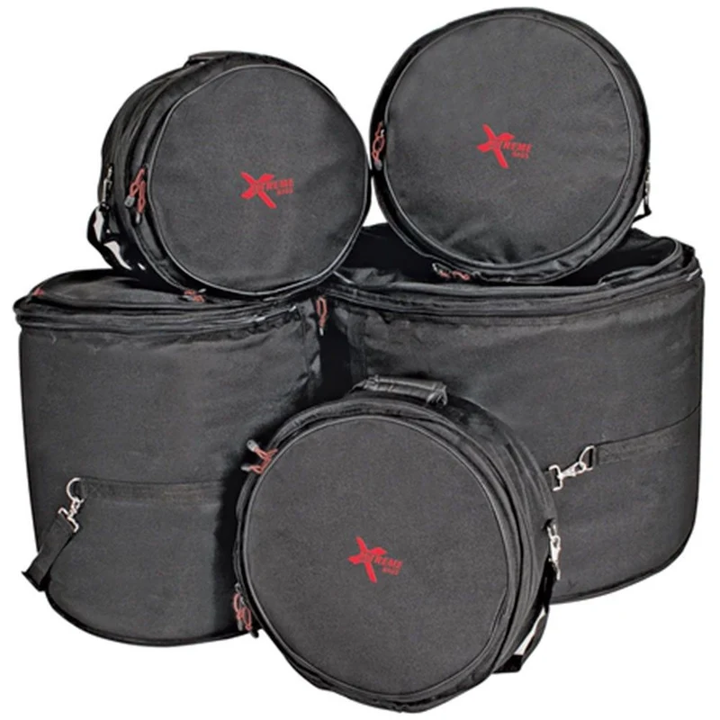 Xtreme DA576P2 22" Fusion Plus Drum Bag Set (Black)