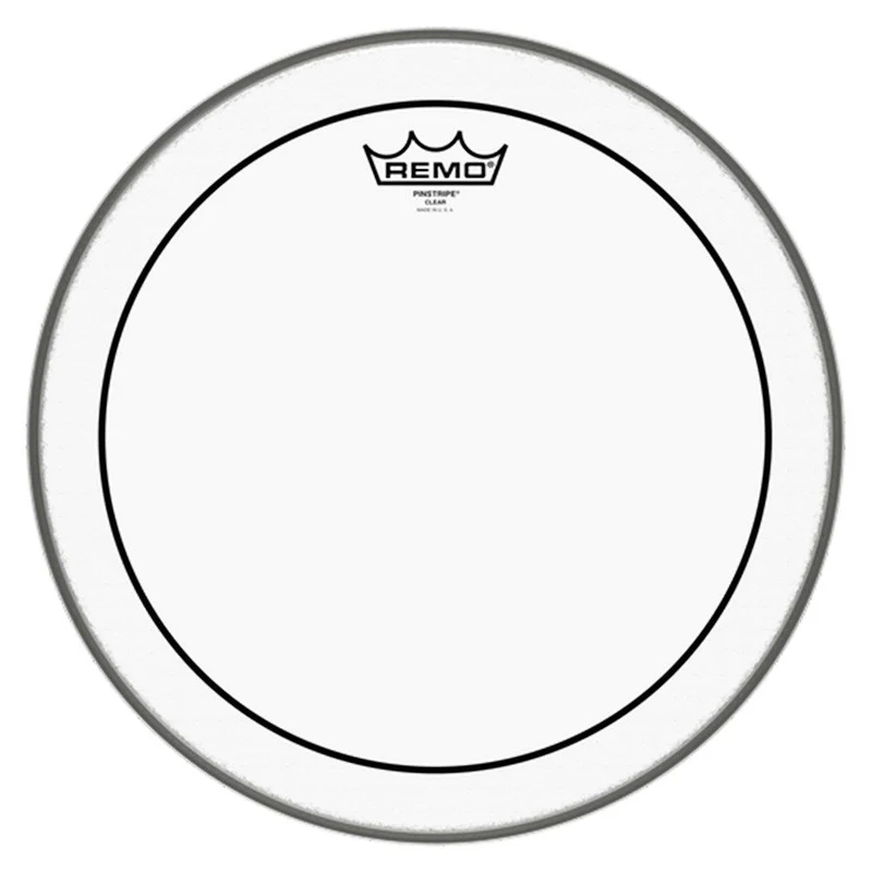 Remo PS-0314-00 Pinstripe Clear Drumhead, 14"