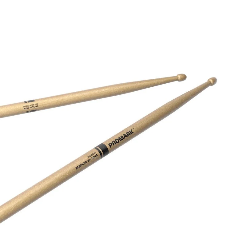 ProMark Rebound 5A Long Hickory Drumstick Acorn Wood Tip
