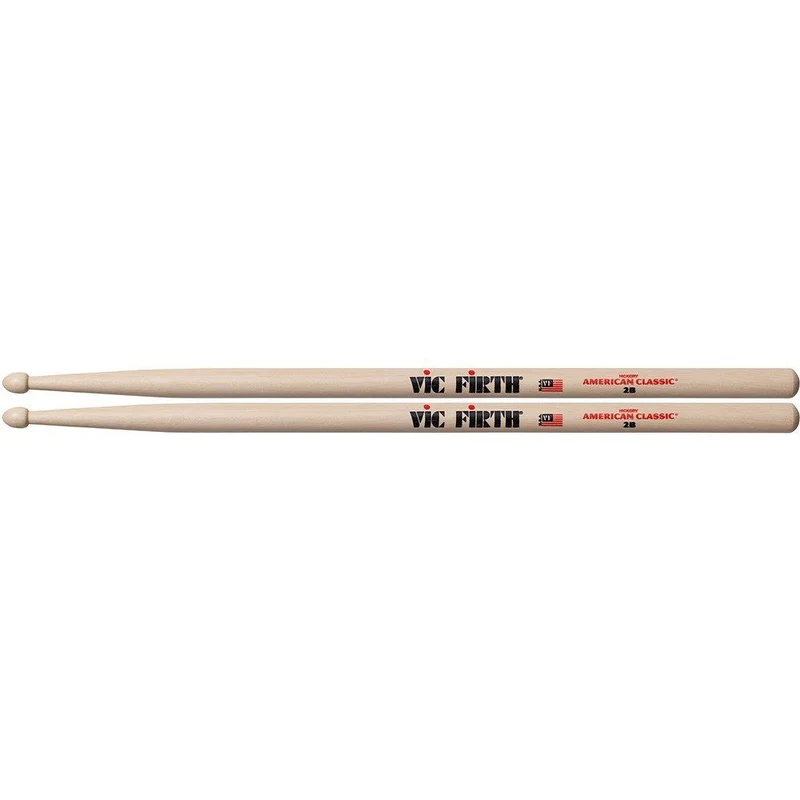 Vic Firth American Classic 2B Wood Tip Drumsticks