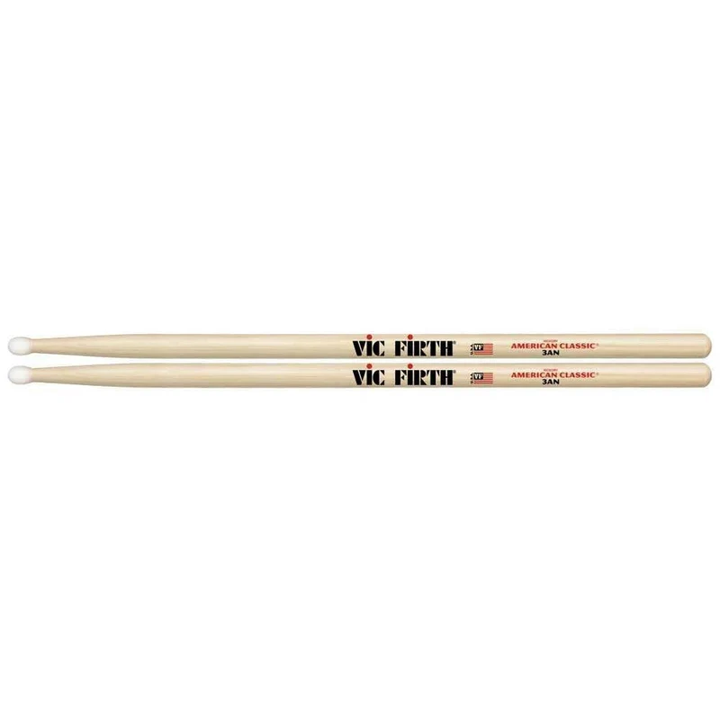 Vic Firth American Classic 3A Nylon Tip Drumsticks