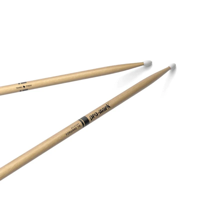 ProMark Classic Forward 7A Hickory Drumstick Oval Nylon Tip