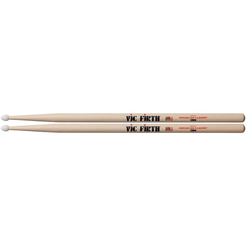 Vic Firth American Classic 2B Nylon Tip Drumsticks