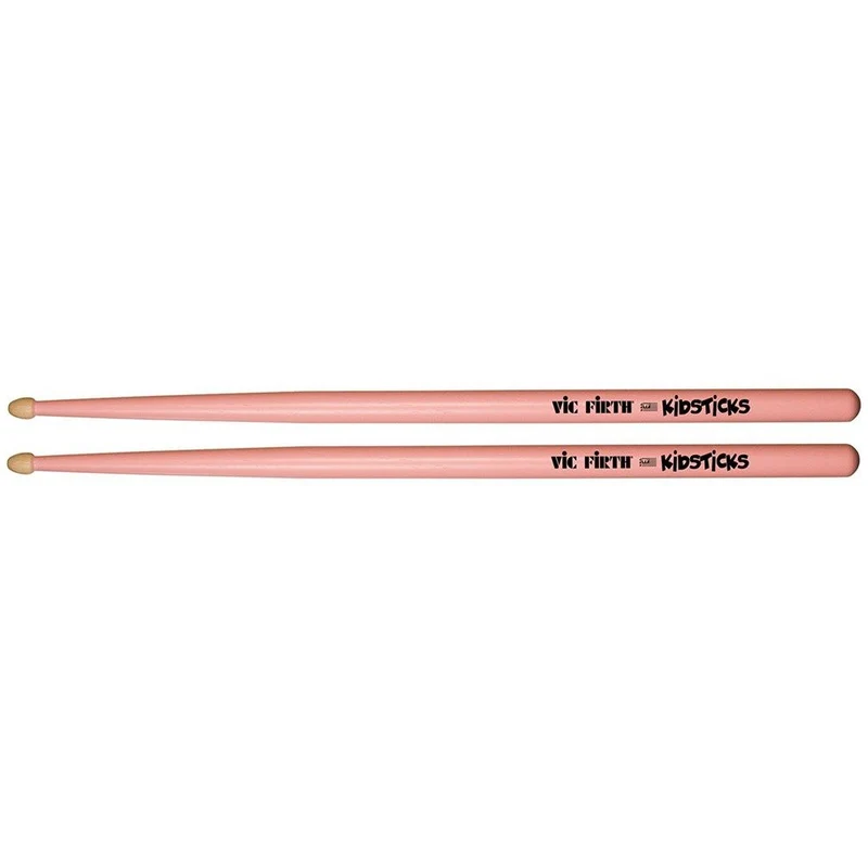 Vic Firth American Classic Kidstick Wood Tip Drumsticks (Pink)