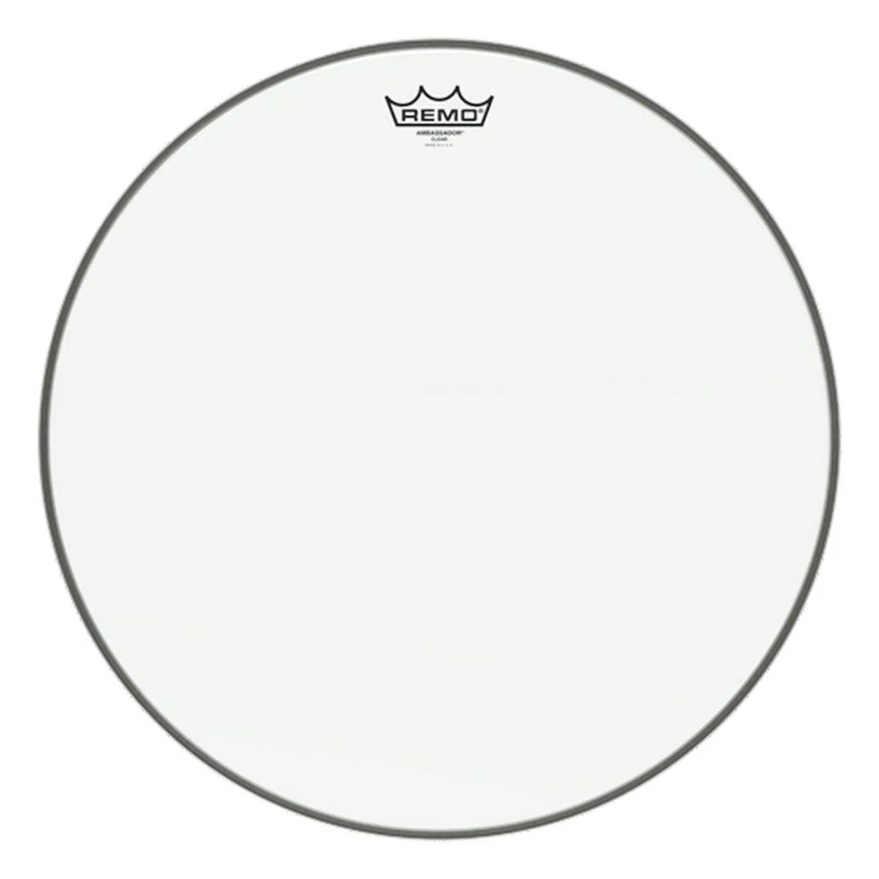 Remo BA-0318-00 Ambassador Clear Drumhead, 18"