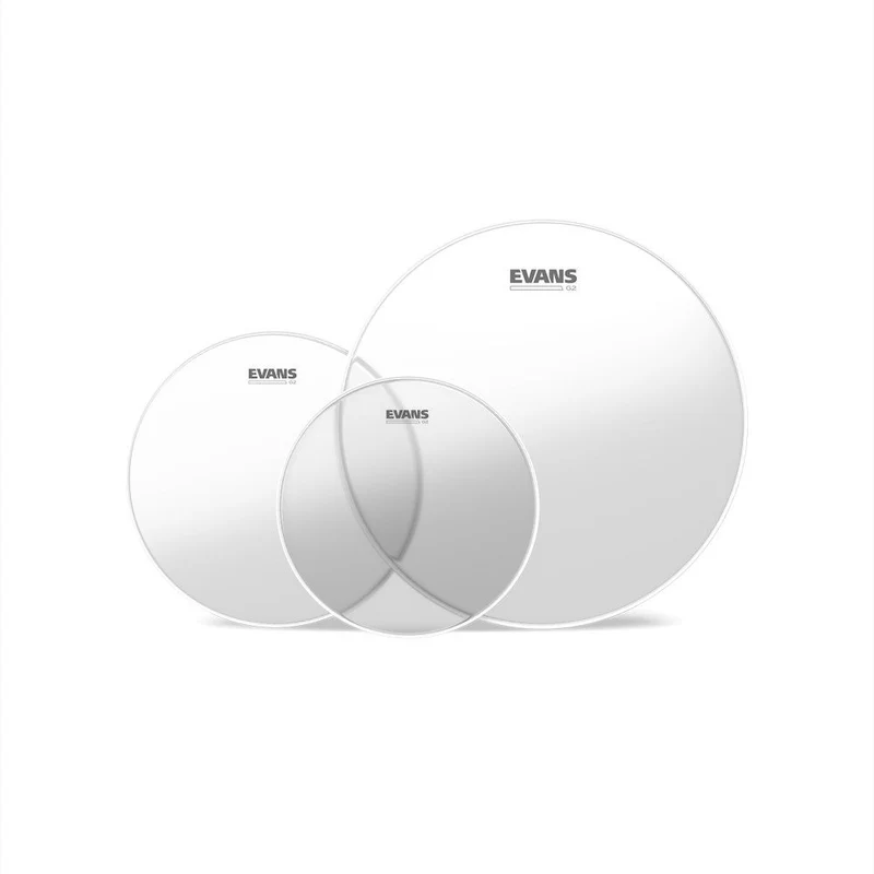 Evans G2 Clear Fusion Tom Pack (10", 12", 14")