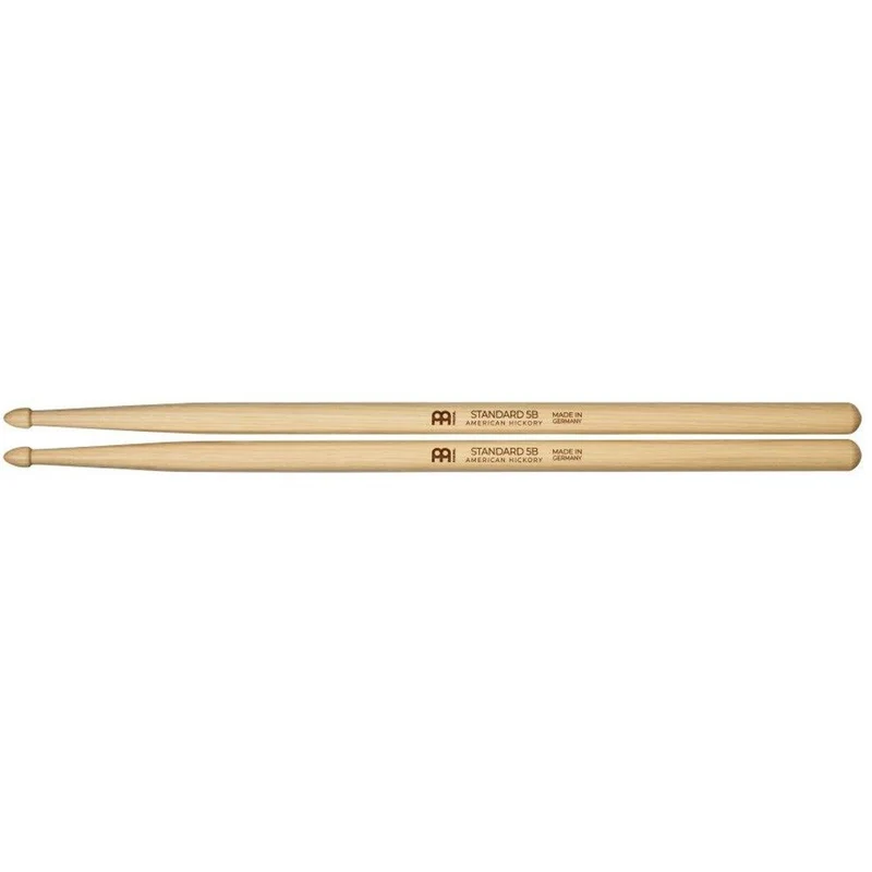 Meinl 5B Acorn Wood Tip Medium/Medium-Light Hickory Standard Drumsticks