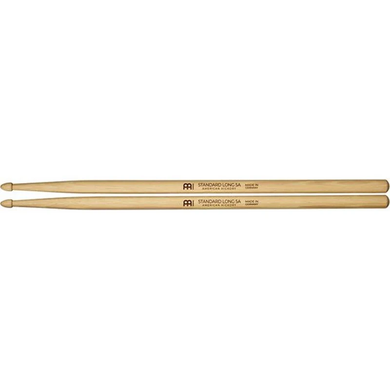 Meinl 5A Acorn Wood Tip Light Hickory Standard Long Drumsticks