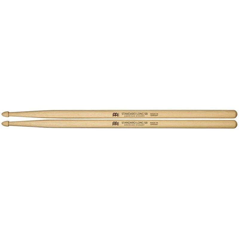 Meinl 5B Acorn Wood Tip Light Hickory Standard Long Drumsticks