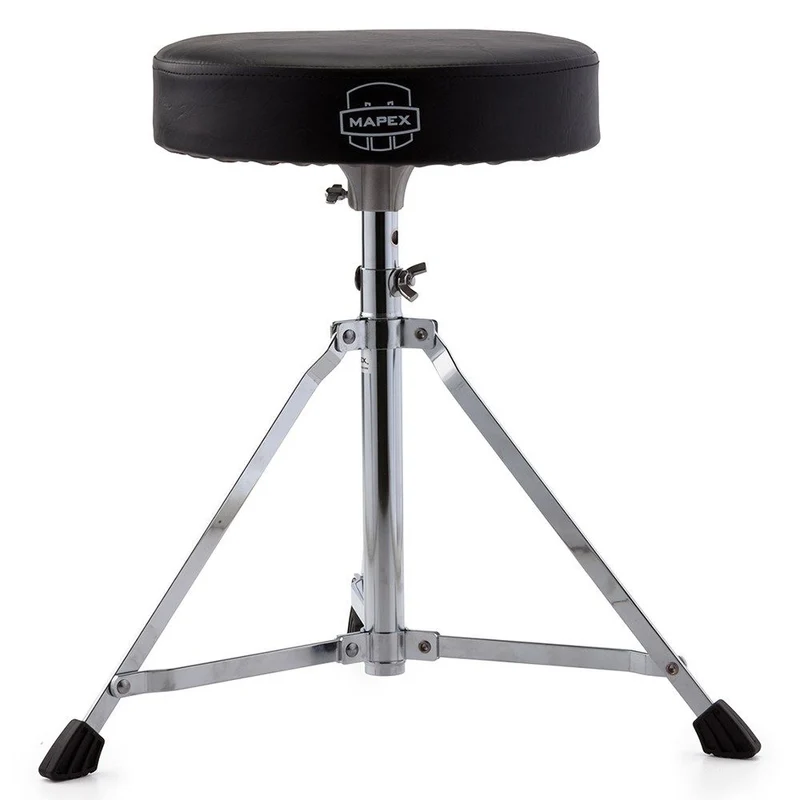 Mapex T400 Single Braced 3-Leg 2.5" Cushion Round Throne (12" x 2.5")