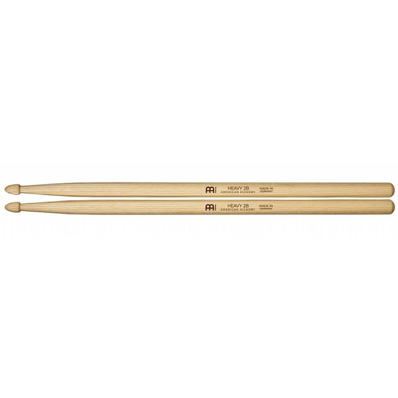 Meinl 2B Acorn Wood Tip Medium-Heavy/Heavy Hickory Heavy Drumsticks