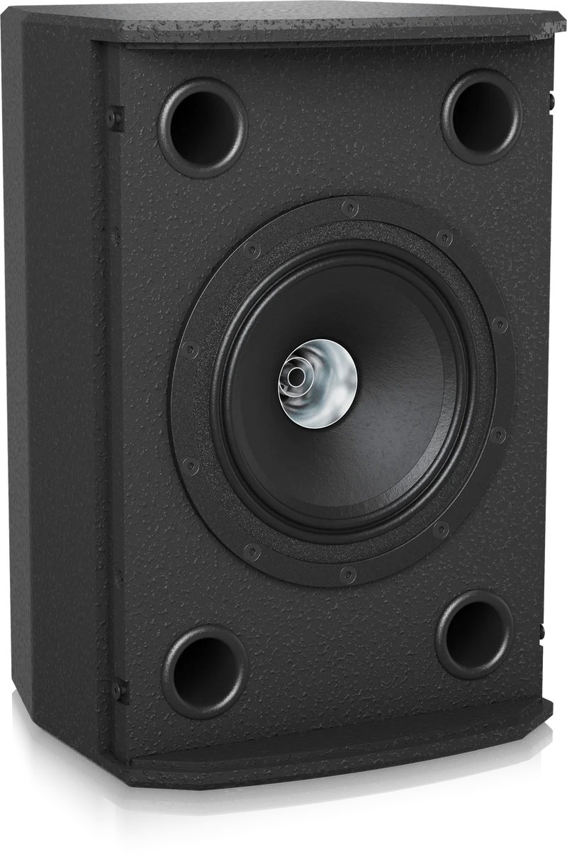 Tannoy VXP6-BK 1,600 Watt 6" Dual Concentric Powered Sound Reinforcement Loudspeaker with Integrated LAB GRUPPEN IDEEA Class-D Amplification(Black)