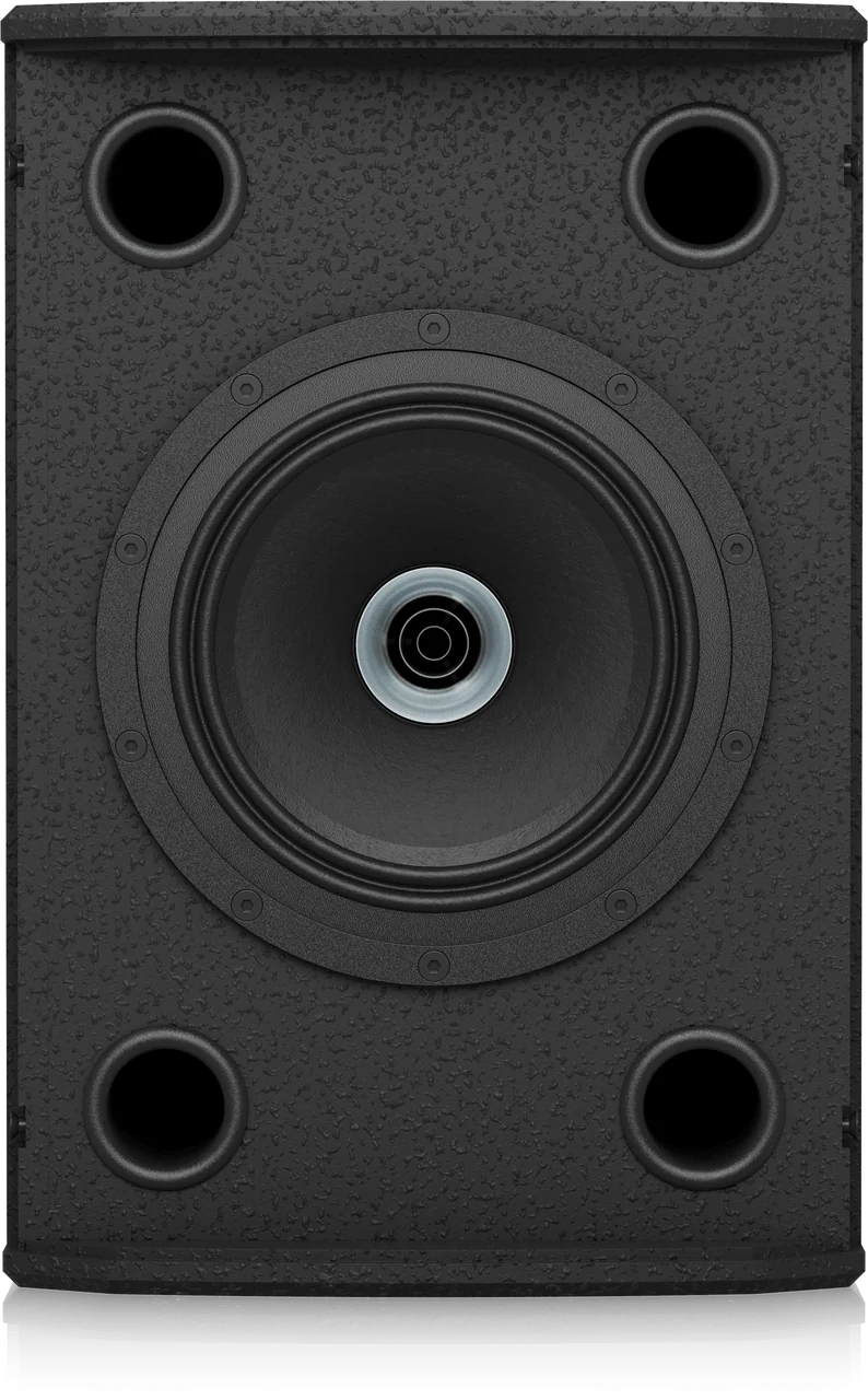 Tannoy VXP6-BK 1,600 Watt 6" Dual Concentric Powered Sound Reinforcement Loudspeaker with Integrated LAB GRUPPEN IDEEA Class-D Amplification(Black)