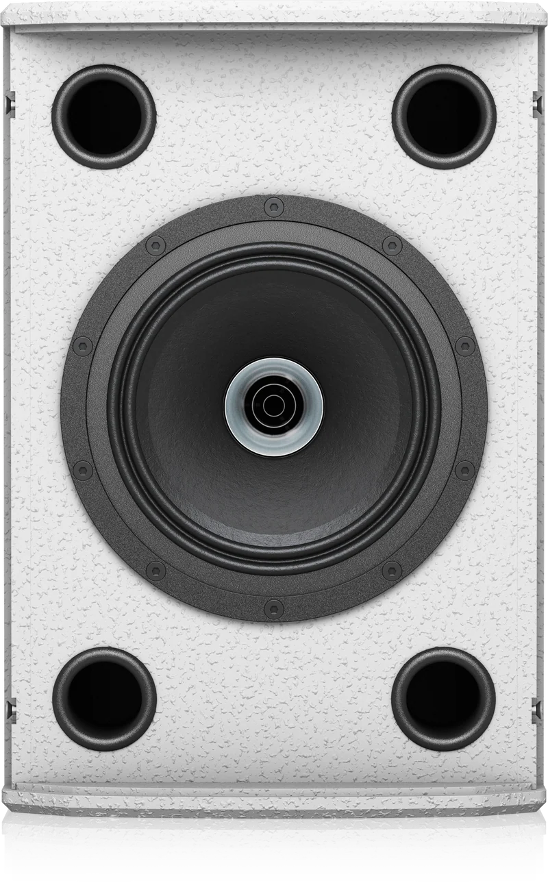 Tannoy VXP6-WH-UK 1,600 Watt 6" Dual Concentric Powered Sound Reinforcement Loudspeaker w/Integrated LAB GRUPPEN IDEEA Class-D Amplification United Kingdom Voltage(White)