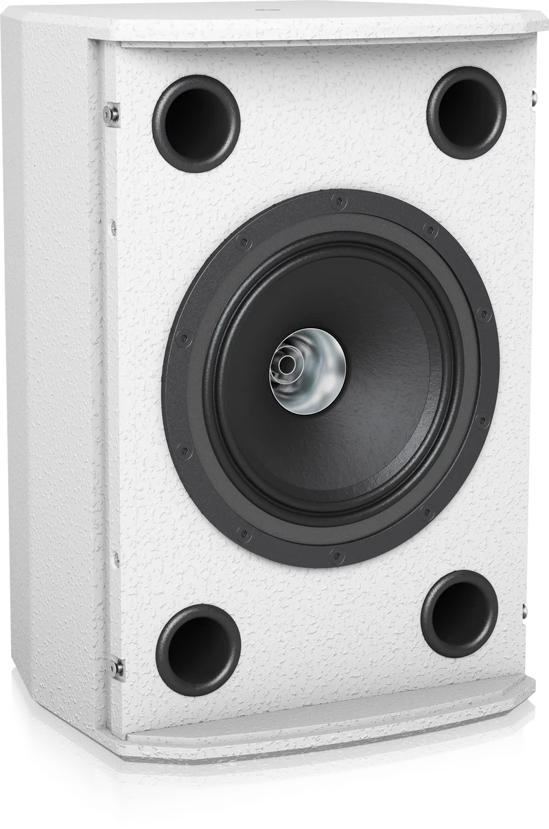 Tannoy VXP6-WH 1,600 Watt 6" Dual Concentric Powered Sound Reinforcement Loudspeaker with Integrated LAB GRUPPEN IDEEA Class-D Amplification(White)