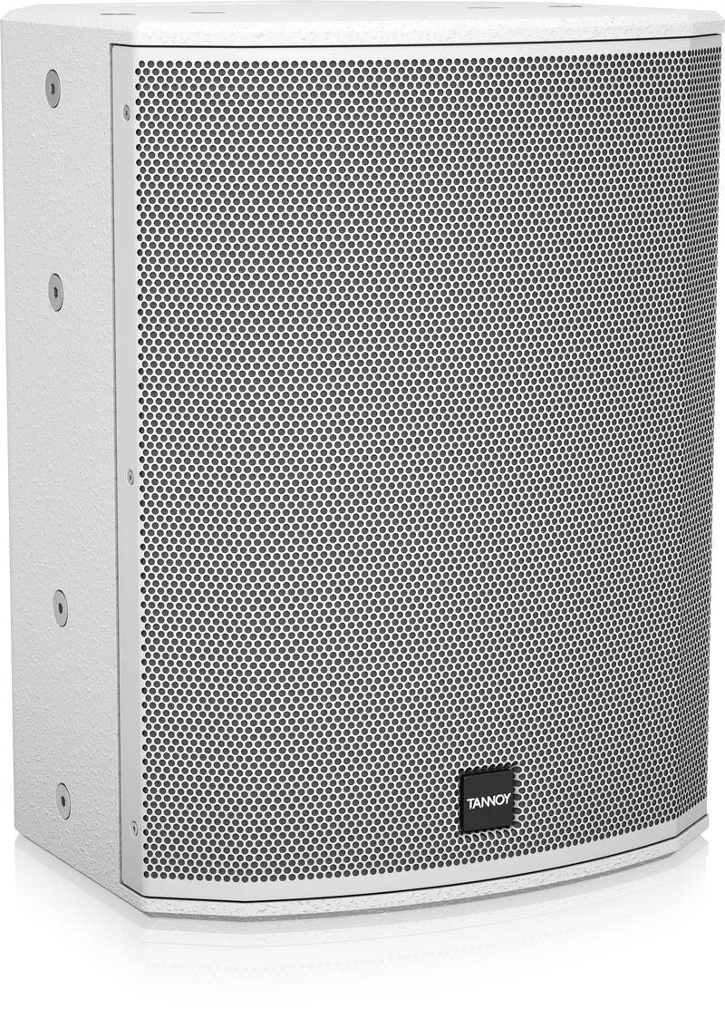 Tannoy VXP12-WH 1600W 12" Dual Concentric Powered Sound Reinforcement Loudspeaker with Integrated Lab Gruppen IDEEA Class-D Amplification (White) - NEW