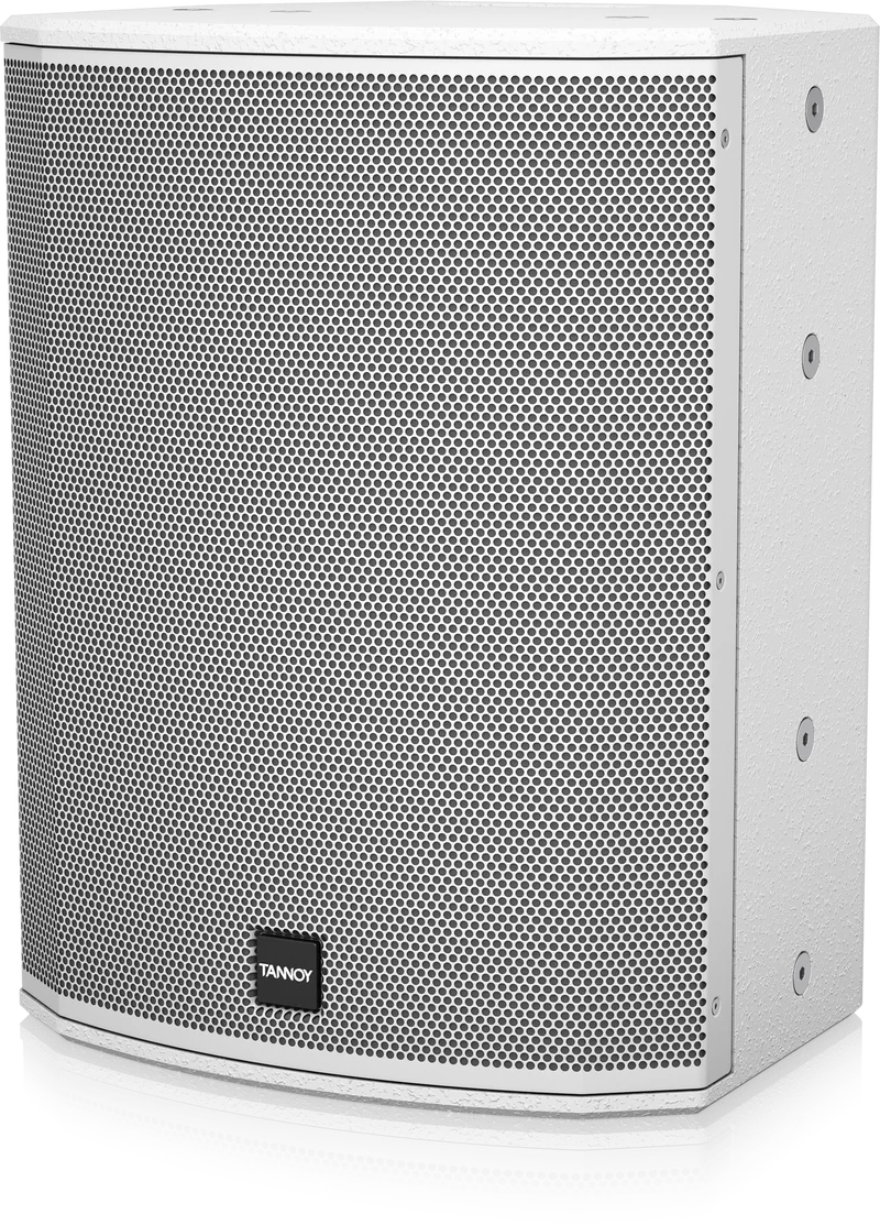 Tannoy VXP12-WH 1600W 12" Dual Concentric Powered Sound Reinforcement Loudspeaker with Integrated Lab Gruppen IDEEA Class-D Amplification (White) - NEW