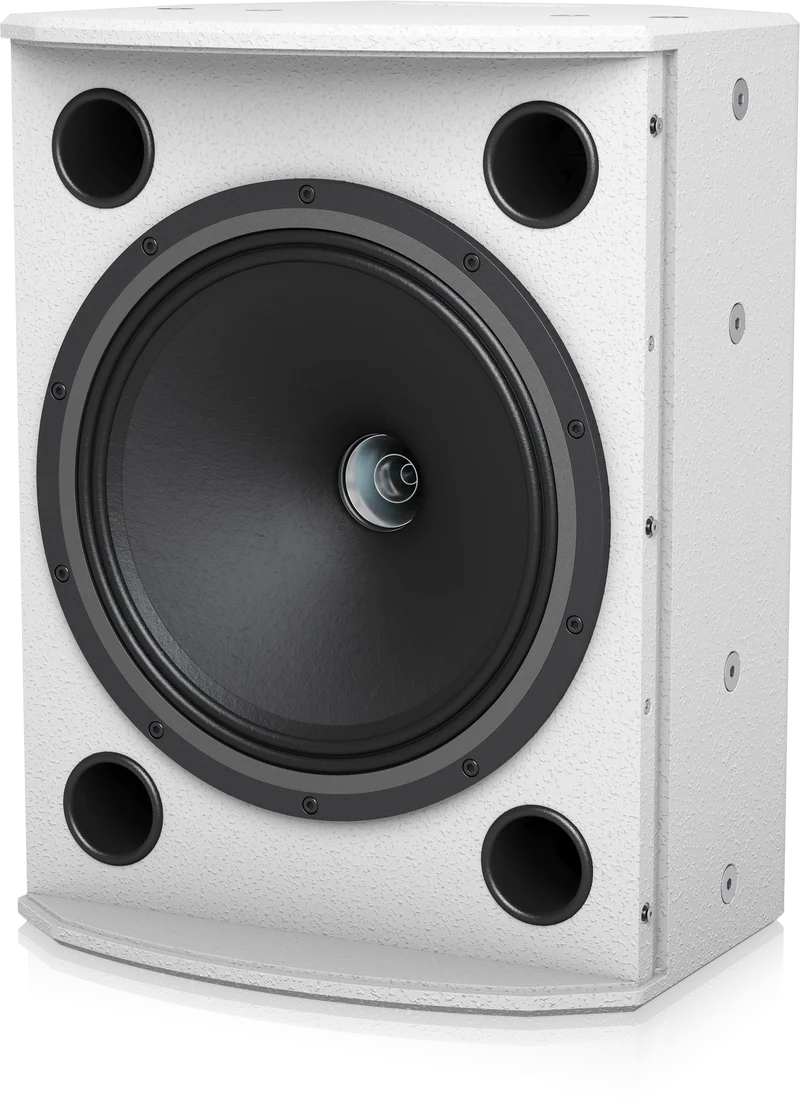 Tannoy VXP12-WH 1600W 12" Dual Concentric Powered Sound Reinforcement Loudspeaker with Integrated Lab Gruppen IDEEA Class-D Amplification (White) - NEW