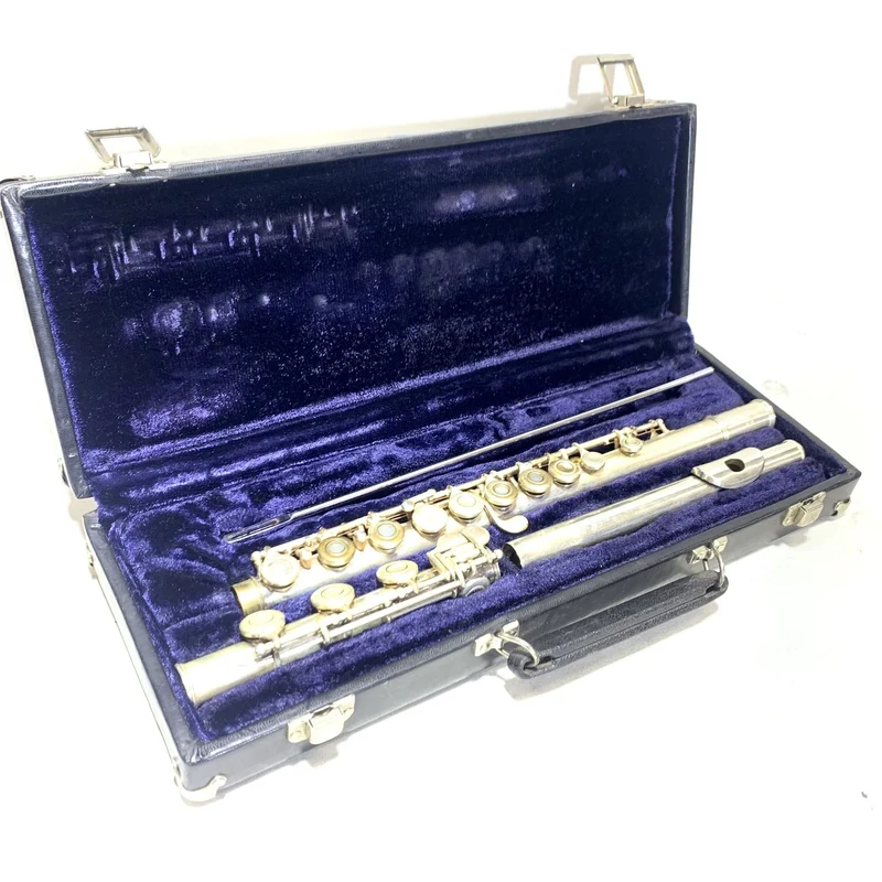 Artley Nogales 4-0 Open Hole Flute w/ Case #2454 - USED