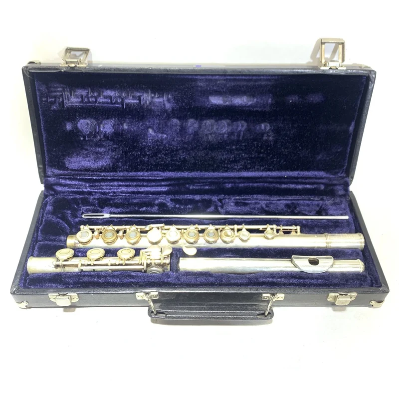 Artley Nogales 4-0 Open Hole Flute w/ Case #2454 - USED