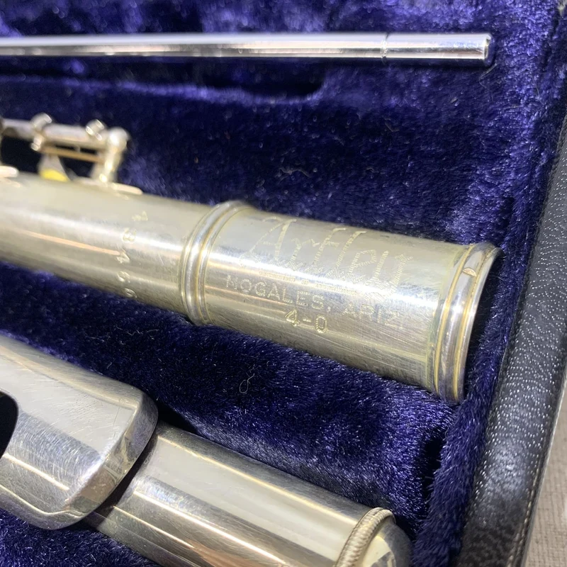 Artley Nogales 4-0 Open Hole Flute w/ Case #2454 - USED
