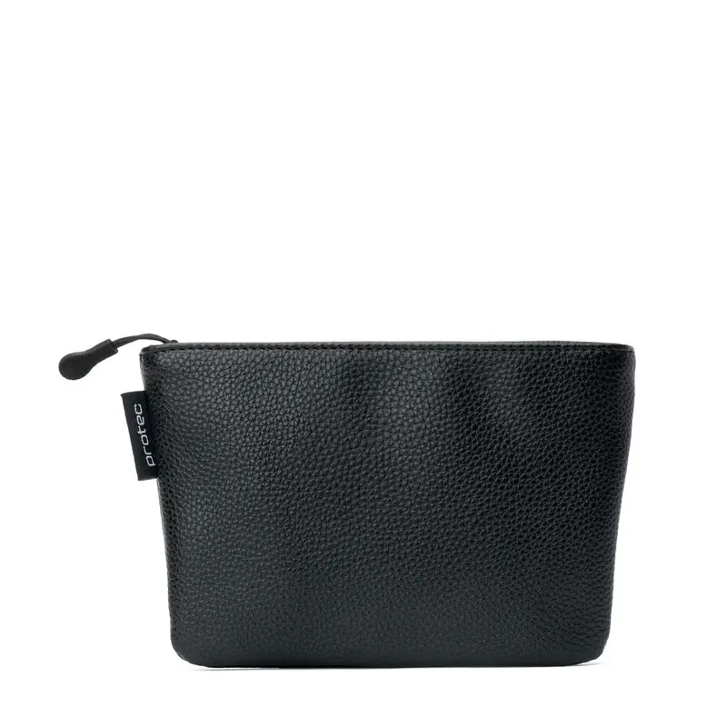 Protec Trombone/Alto Sax/Clarinet Slim Mouthpiece Pouch - Leatherette with Zipper Closure, 3-Piece