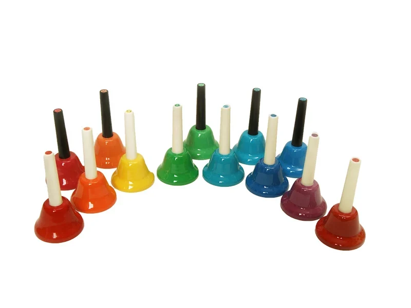 Rhythm Band KidsPlay RB118 13-Note Chromatic Handbell Set