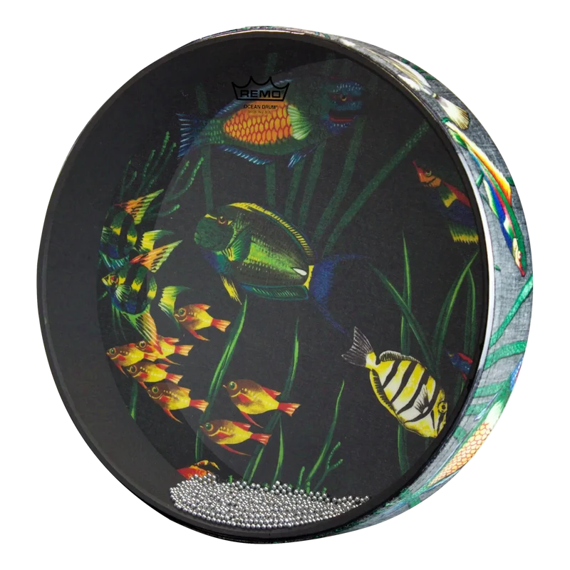 Remo 12'' Fish Graphic Ocean Drum