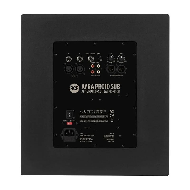 RCF SUB Active Subwoofer For AYRA PRO 10