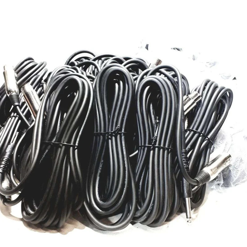 Professional XLR-F to 1/4" TRS Jack Cable 15ft. - NEW
