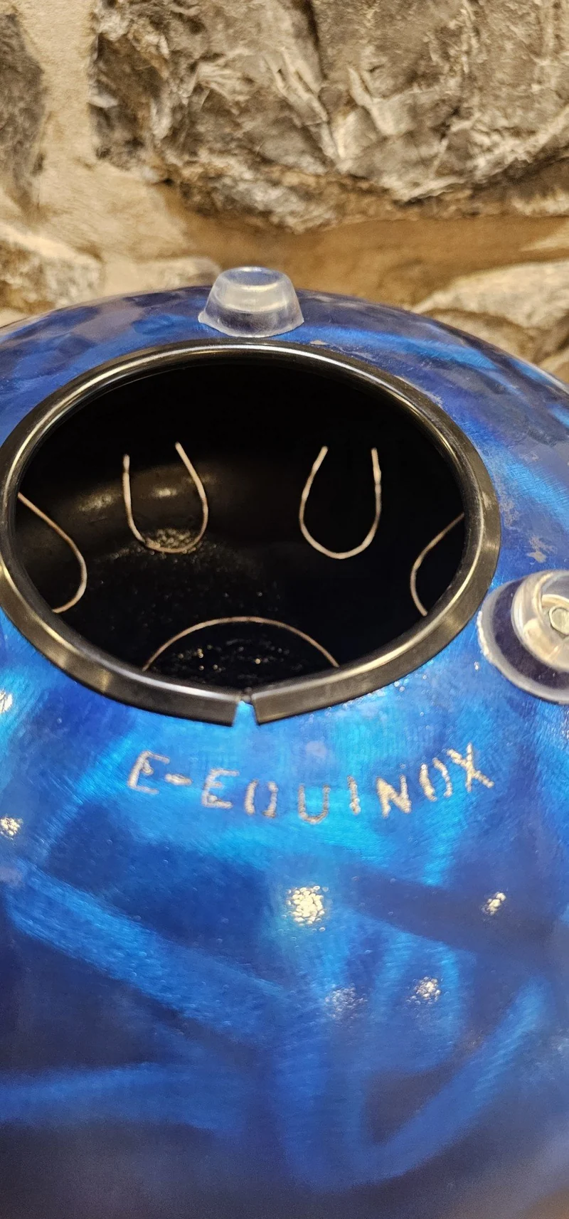 Tank Drum Earth E in Blue