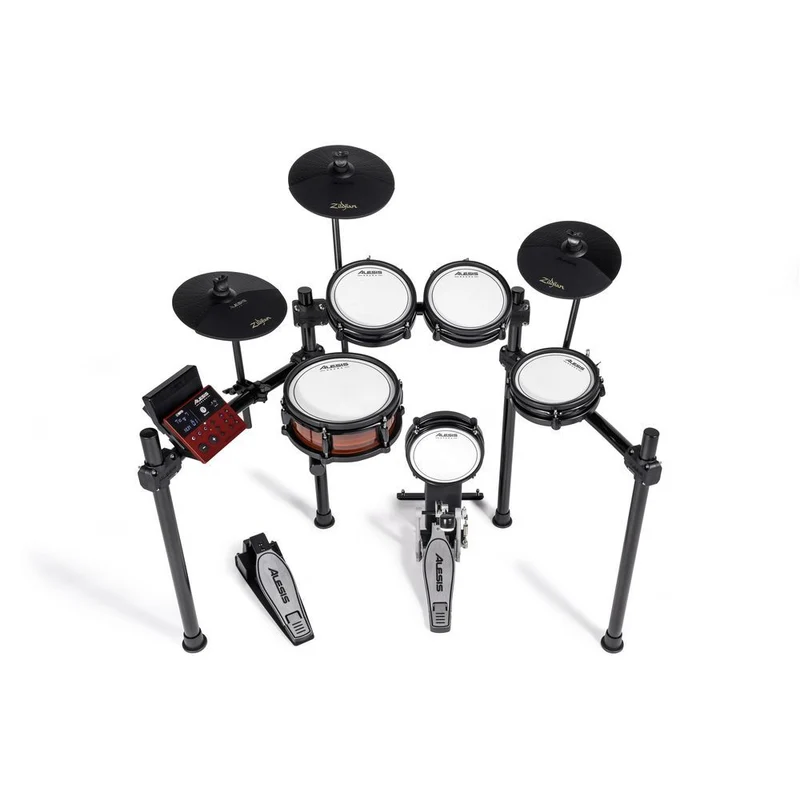 Alesis NitroPro 8 Piece Electronic Drum Kit w/ Zildjian Cymbals