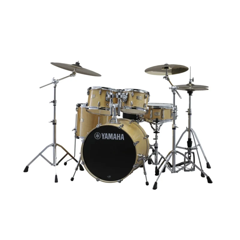 Yamaha Stage Custom Birch 20" 5-Piece Fusion Drum Kit w/ Hardware (Natural Wood)
