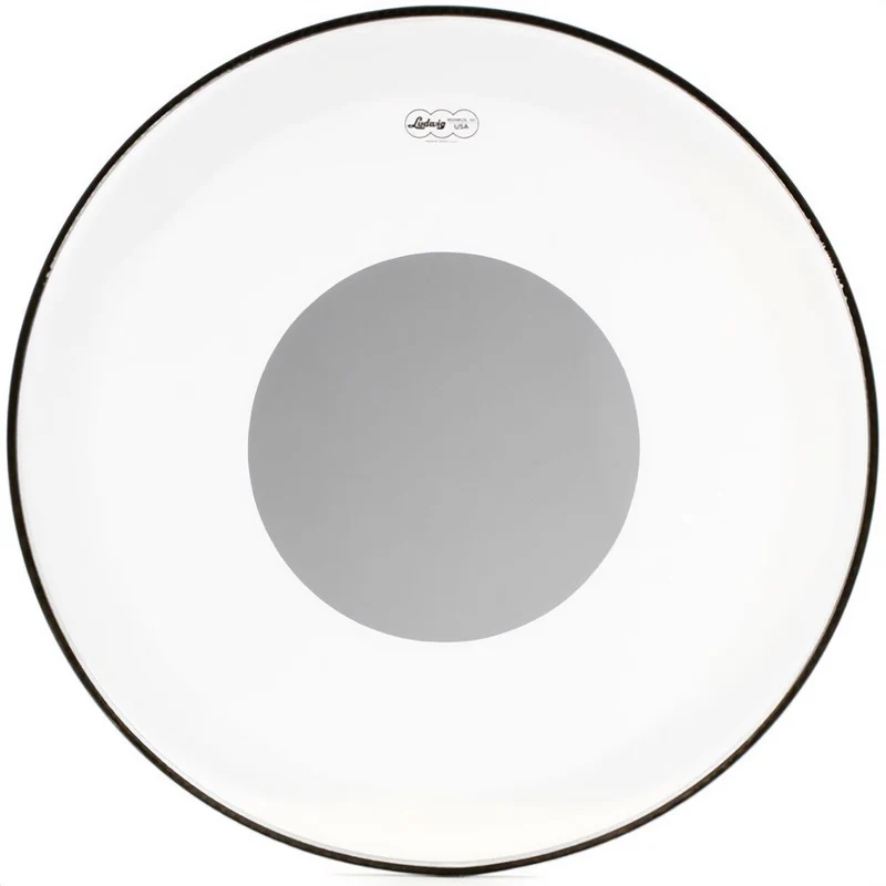 Ludwig 26" Powerstroke 3 Clear Silver Dot Bass Drum Head LW6126R
