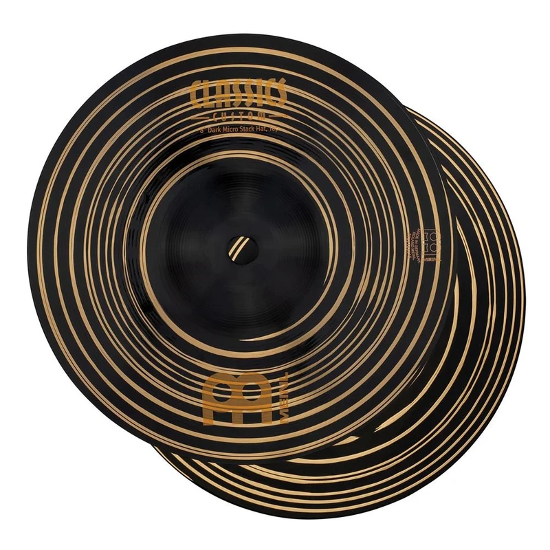 Meinl Classics Custom Dark Micro Stack 8" Hi-Hats