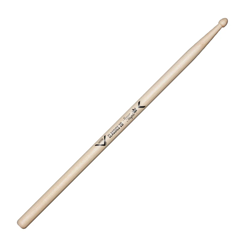 Vater VSMC2BW Sugar Maple Classics 2B Wood Tip Drumsticks (Pair)