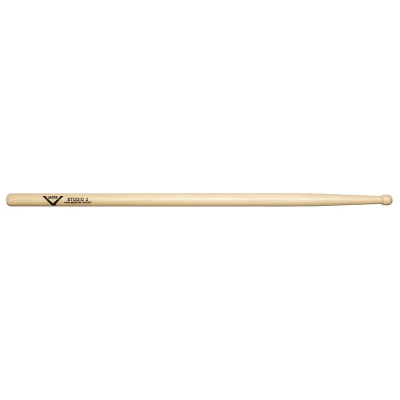 Vater VHS2W Studio 2 American Hickory Wood Tip Drumsticks (Pair)