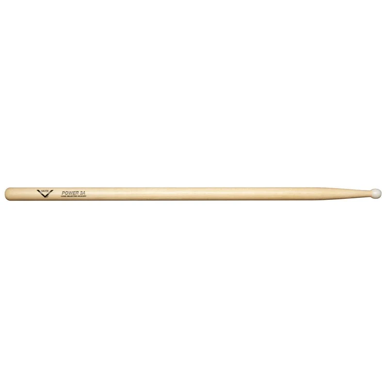 Vater VHP3AN Power 3A Ameican Hickory Nylon Tip Drumsticks (Pair)