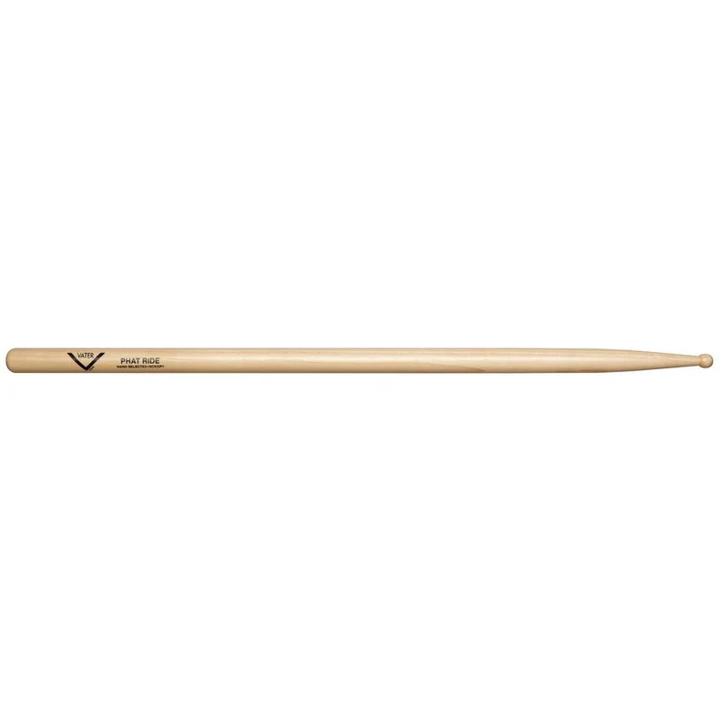 Vater VHPTRW Phat Ride American Hickory Wood Tip Drumsticks (Pair)