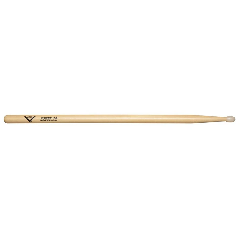 Vater VHP5BN Power 5B Ameican Hickory Nylon Tip Drumsticks (Pair)