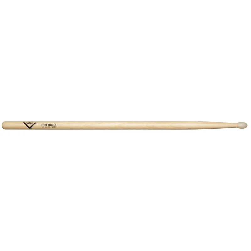 Vater VHPRN Pro Rock Ameican Hickory Nylon Tip Drumsticks (Pair)