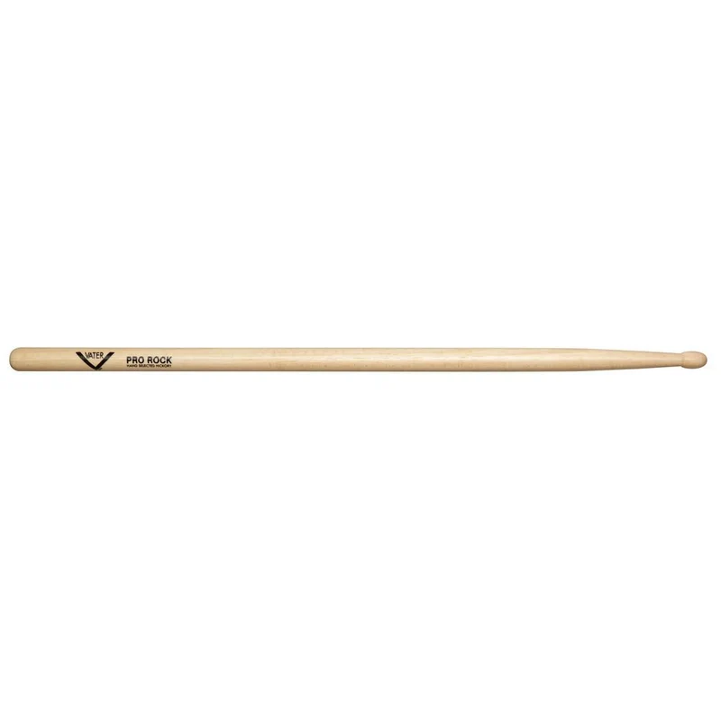 Vater VHPRW Pro Rock Ameican Hickory Wood Tip Drumsticks (Pair)
