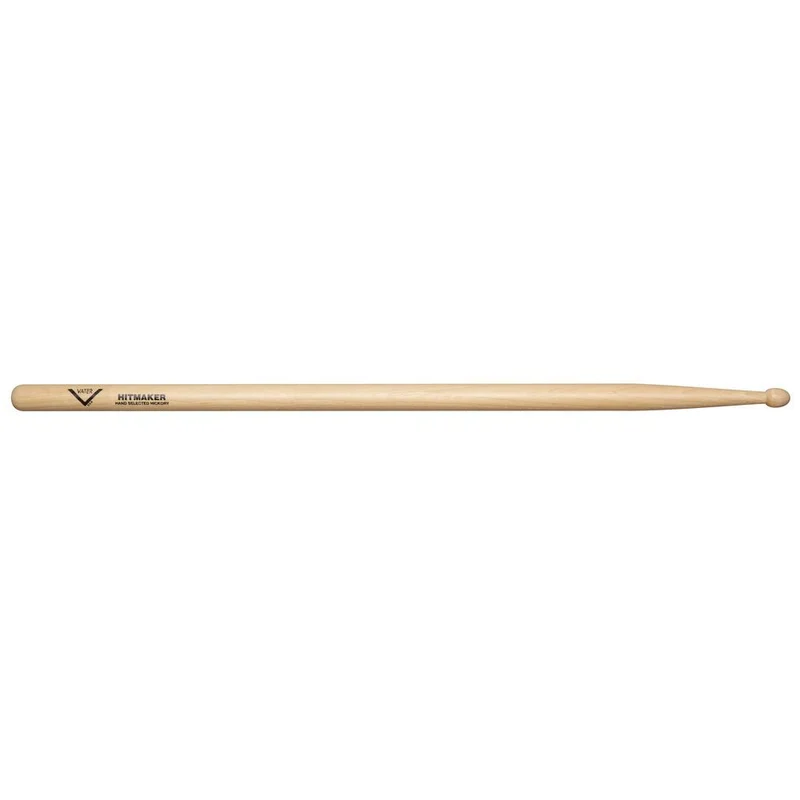 Vater VHHITW Hitmaker American Hickory Wood Tip Drumsticks (Pair)