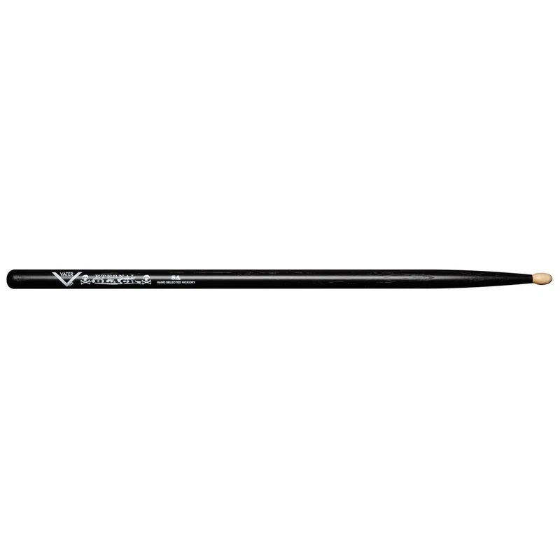 Vater VHEB5AW 5A Wood Tip Drumsticks (Eternal Black) (Pair)