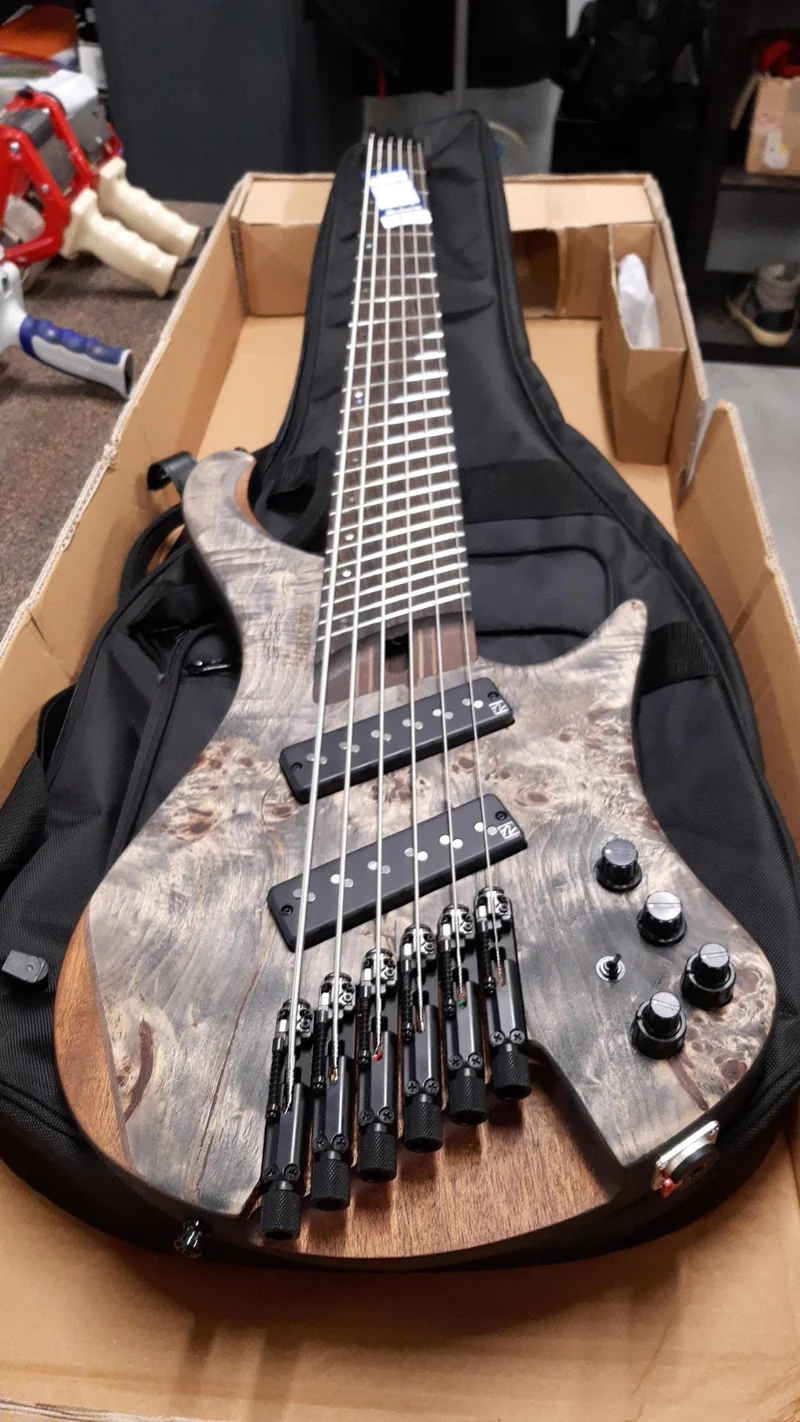 EHB1506MS-bif Black Ice Flat Bass Workshop - STOCK B