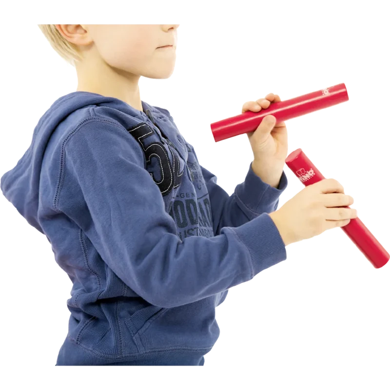 Nino Rattle Sticks 7" Red - NINO576R