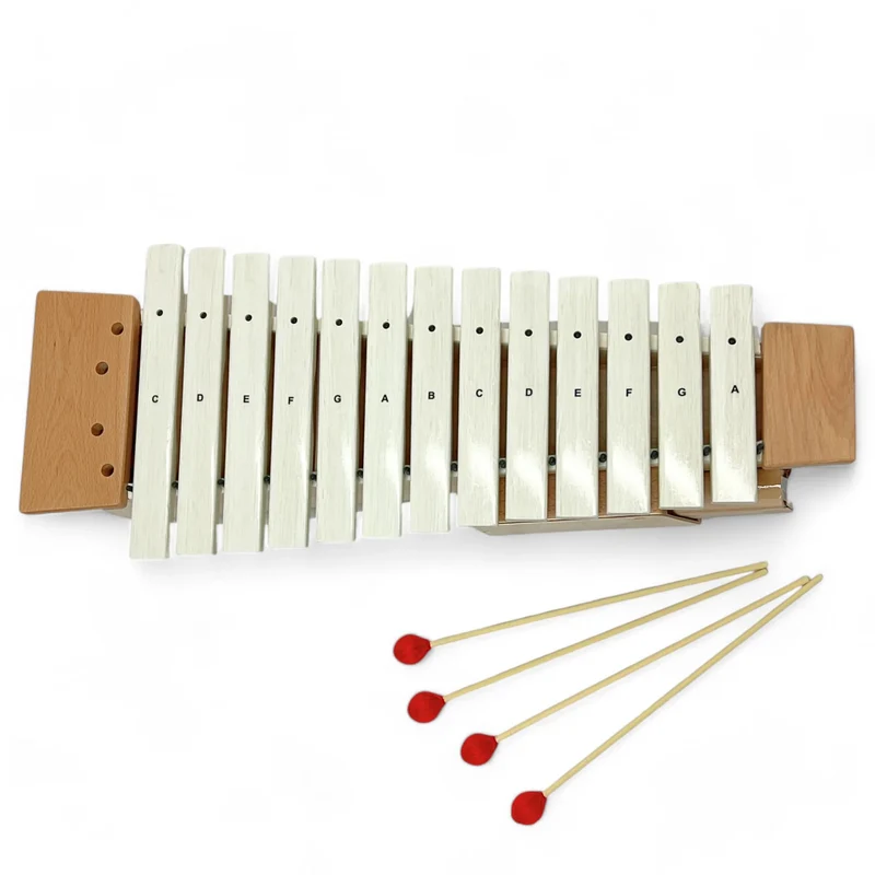 EMUS Soprano Xylophone, White Fibreglass - EFSW-16
